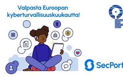 Omien arjen tietoturvataitojen parantaminen Euroopan kyberturvallisuuskuukauden teemana