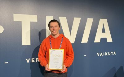 Cyber Citizen -hankkeen Tuomas Heikkinen vuoden nuori ICT-vaikuttaja