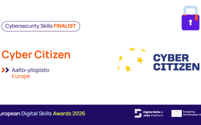 Cyber Citizen on valittu European Digital Skills Awards 2026 -finalistiksi